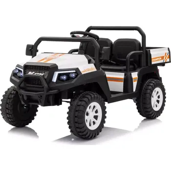 Dětské elektrovozidlo KidVolt Premium Dětský elektrický pick-up Champion bílá