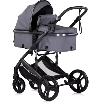 Kočárek CHIPOLINO kombinovaný Amore 2v1 Cloud Grey 2025