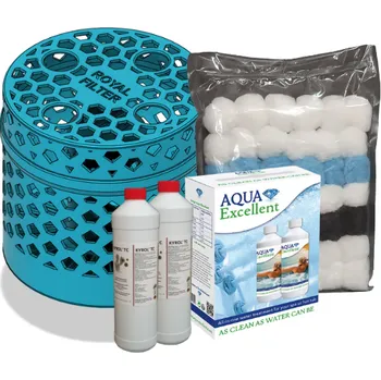 Bazénová filtrace Set s nafukovacím Royal filtrem s příslušenstvím a chemií