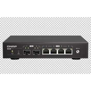 QNAP switch QSW-2104-2S (4x 2,5GbE RJ45 a 2x 10GbE SFP+)