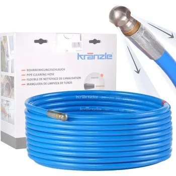 Příslušenství pro vysokotlaký čistič HADICE PRO ČIŠTĚNÍ KANALIZACE, TRUBEK, OKAPŮ 25M - KRANZLE 125503 - 055 D12