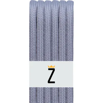 Tkaničky do bot Silné kulaté tkaničky do bot, šedá Délka: 160