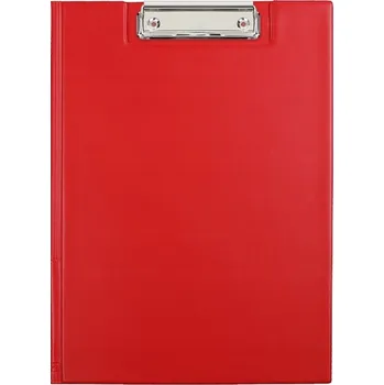 Podložka s klipem A4 Biurfol - deska s klipem na dokumenty, červená