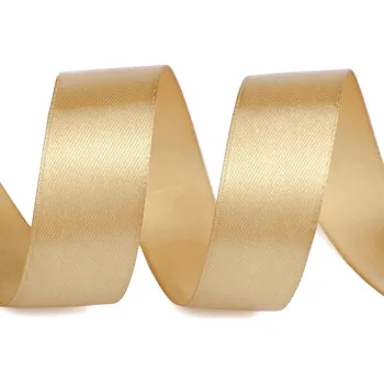 Stuha Atlasová stuha svazky po 5 m šíře 20 mm Varianta: 87 zlatá stř., Balení: 5 m