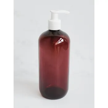 Dávkovač mýdla Dávkovač mýdla BELA 500 ml hnědý s bílým dávkovačem