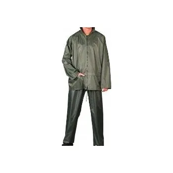 Pláštěnka Zelený nepromokavý komplet "XXL" PVC