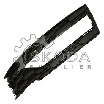 Nárazník Větrací mřížka, nárazník ŠKODA Original OEM 5E3807682B 9B9