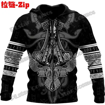 Dámská mikina Unisex mikina s potiskem CS932 Fenrir Wolf Velikost: 4XL, Barva (Varianta): Zip Hoodie 15