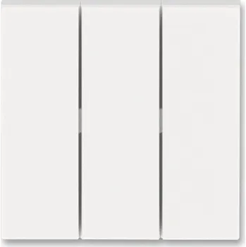 vypínač Kryt spínače trojnásobného ABB Levit M 3559H-A00666 68 perleťová / ledová bílá