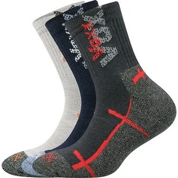 VoXX Boma Lonka Litex+WALLÍK dětské sportovní ponožky VoXX - balení 3 páry, WALLÍK dětské sportovní ponožky VoXX - balení 3 páry, VoXX, 102650 Mix B 11-13 (17-19)