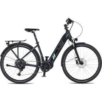 Elektrokolo 4EVER Comfort Sport Trek 720 Black/Hologram – S/16“ 2025 S/16“ Černá