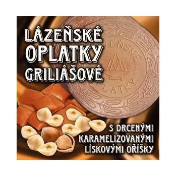Lázeňské oplatky griliášové 160 g (1 ks)
