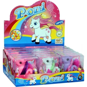 Bonbon Poni hračka s cukrovinkou 4 g (18 ks)