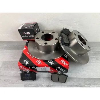 Brzdový komplet Brzdy kotouče a desky zadní AUDI A6 (C4,C5) 245mm - DACO