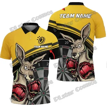 Unisex tričko polo Darts pro šipkaře s potiskem klokan CS3333 Velikost: S, Barva (Varianta): Barva