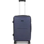 Střední cestovní kufr na kolečkách ABS 70l Worldline 625 tmavě modrá