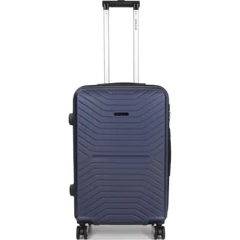 Střední cestovní kufr na kolečkách ABS 70l Worldline 625 tmavě modrá