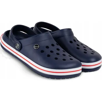 Pánské pantofle Pánské pěnové pantofle s krytou špičkou na pásek zahradní LEHKÉ boty nazouváky EVA 47