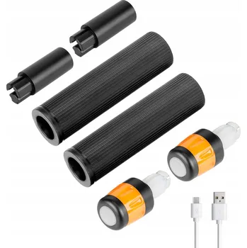 grip Pěnové gripy ULIP + boční světla pro Ninebot Max G30 a Motus Scooty 10