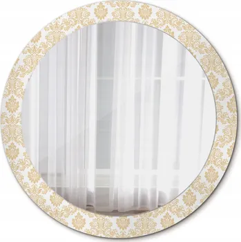 Zrcadlo Zrcadlo závěsné se skleněným rámem Barokní vzor 80