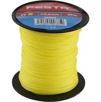 Provázek zednický 2 mm žlutý Festa – 50 m
