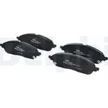 Sada brzdových destiček, kotoučová brzda DELPHI LP3918