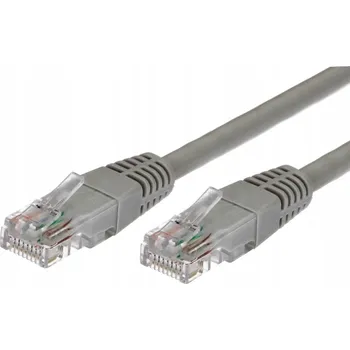 Síťový kabel Patchcord TB U/UTP 6 RJ45 1 m šedý