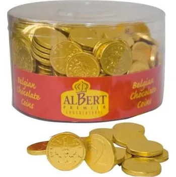 Bonbon Čokoládové mince 1 a 2 Kč – 30 mm/300 ks (1 ks)