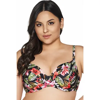 Dámské plavky Vrchní díl plavek Ava SK-218 Barva: Černá, Velikost: 70J