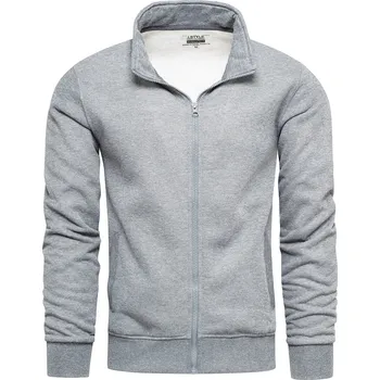 Pánská mikina Recea Pánská mikina na zip Bladeus šedá L