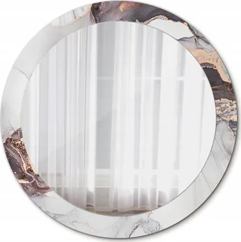 Zrcadlo Zrcadlo do koupelny Glamour Abstraktní mramor 80 cm