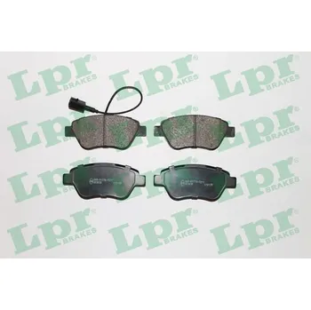 Brzdová destička Sada brzdových destiček, kotoučová brzda LPR 05P1225
