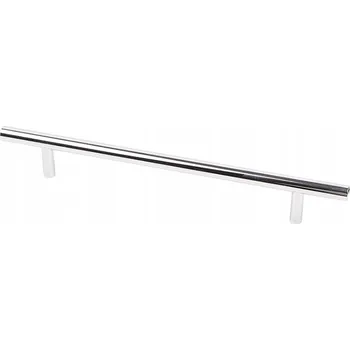 Nábytkové kování NÁBYTKOVÁ ÚCHYTKA RELING, PRO SKŘÍŇKU ZÁSUVKY TYČOVÁ CHROMOVÁ 320 MM 32 CM