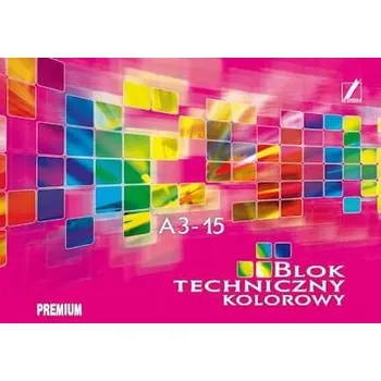 TECHNICKÝ blok 15 listů A3 BLOKY K PÍSMU Bílé listy Kreska 10 kusů