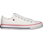 Dámské tenisky Lee Cooper CANVAS 39 Bílá, Červená, Černá
