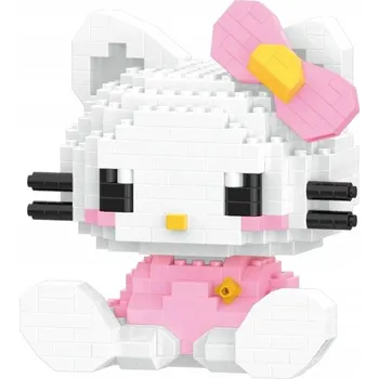 ostatní stavebnice Stavebnice Hello Kitty Sanrio Figurka Koťátko Velký Box