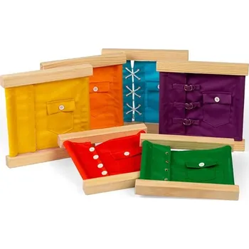 Dřevěná hračka Bigjigs Toys Nauč se oblékat