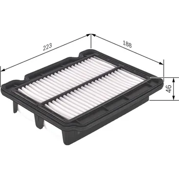 Vzduchový filtr Vzduchový filtr BOSCH F 026 400 043