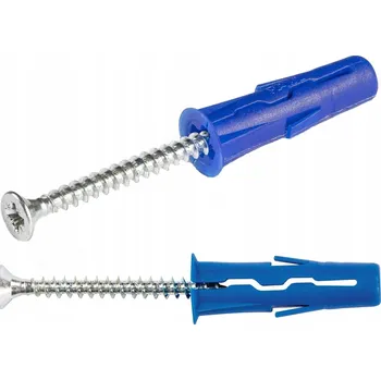 Vrták Univerzální hmoždinka modrá 8x32mm se šroubem 5x60 mm UNO-08+560 Rawlplug