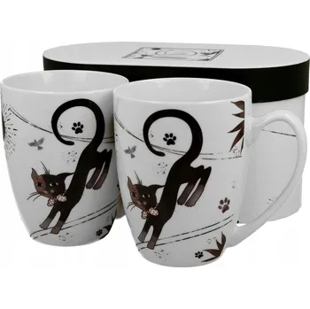 Hrnek Duo Animals porcelán 380 ml