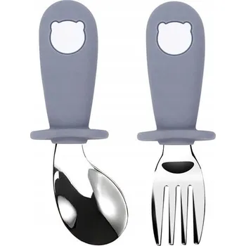 Příbor Silikonové příbory pro děti Bosso Baby