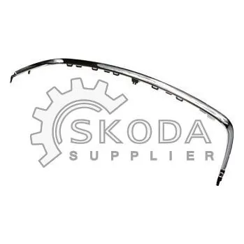 Nárazník Větrací mřížka, nárazník ŠKODA Original OEM 5J0853607+