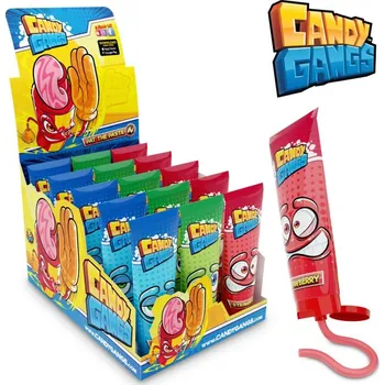 Cukrovinka Candy Gangs Pasta 80 g- ovocný gel (15 ks)