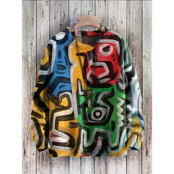 Dámský svetr Unisex svetr s potiskem CS1112 veverka Velikost: M, Barva (Varianta): Svetr 3