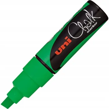 Křídový popisovač zelený UNI 1 ks