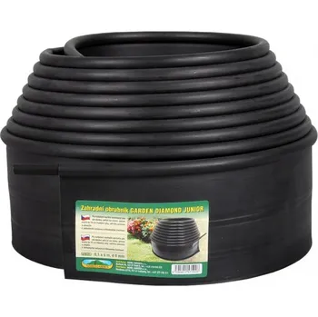 Příslušenství pro plot Obruba GARDEN DIAMOND JUNIOR černá d8mm 6x0,1m