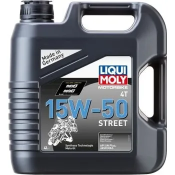 Motorový olej Motorový olej Liqui Moly Motorbike 4T Street 15W-50, 4L