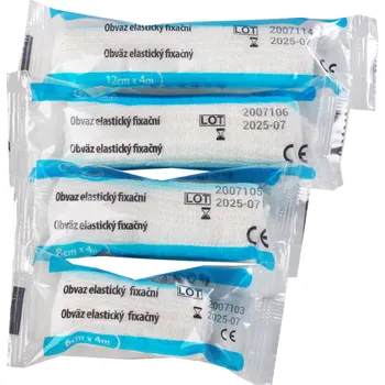 STERIWUND Obvaz elastický fixační Rozměry: 12 cm x 4 m