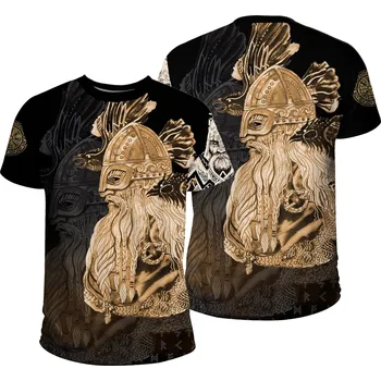 Dámské tričko Tričko s potiskem 3D CS588 Muninn Raven Of Odin Velikost: M, Barva (Varianta): barva 8