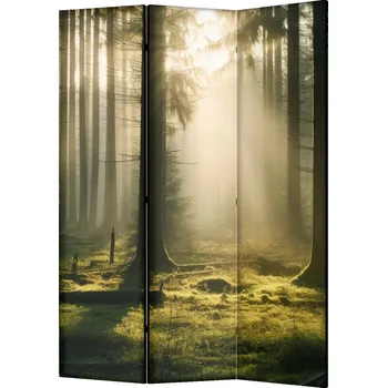 Paraván Dekorativní závěs 135x172 Paraván les stromy příroda